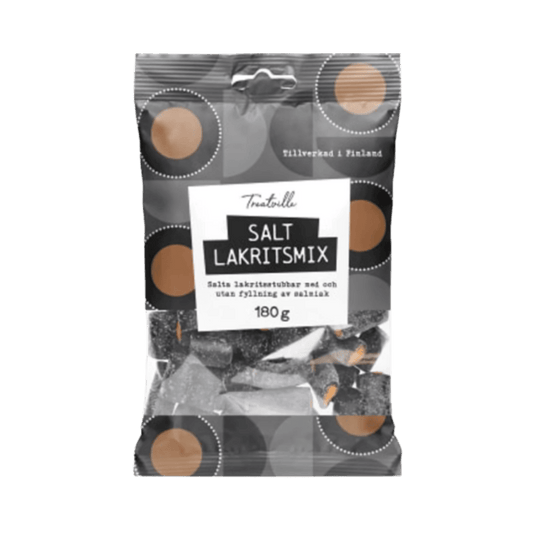 Treatville Salty Licorice Mix 180 g (6.35 oz)