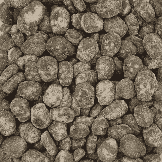 Salty Licorice Foam Skulls