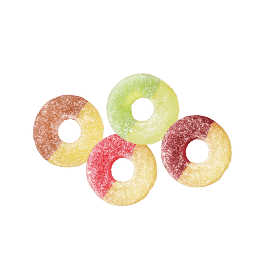 Tutti Frutti Summer Rings Sour 50g