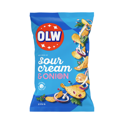 Sour Cream & Onion Chips (275 g)