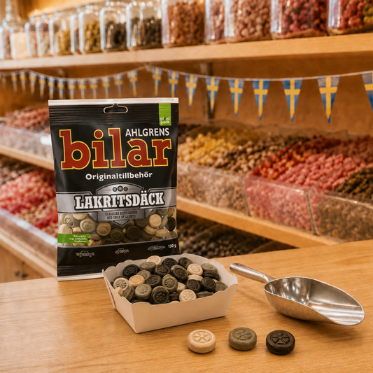 Ahlgrens Bilar Lakritsdäck - reifenförmiges Schaumgummi