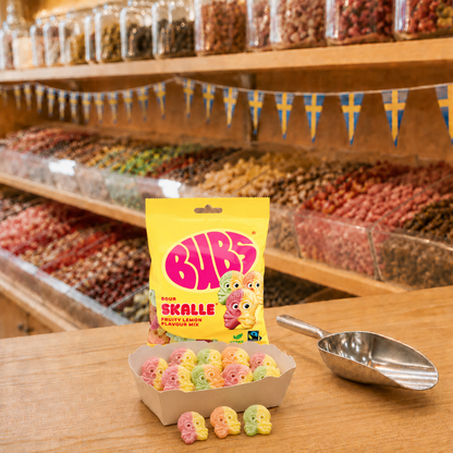 BUBS Fruity Lemon Mix, gelatinefreie Fruchtgummis