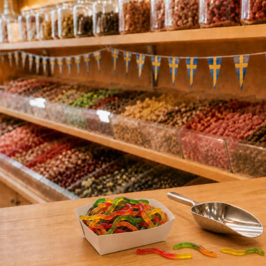Fruchtgummischlangen mit fruchtigem Aroma - 50g
