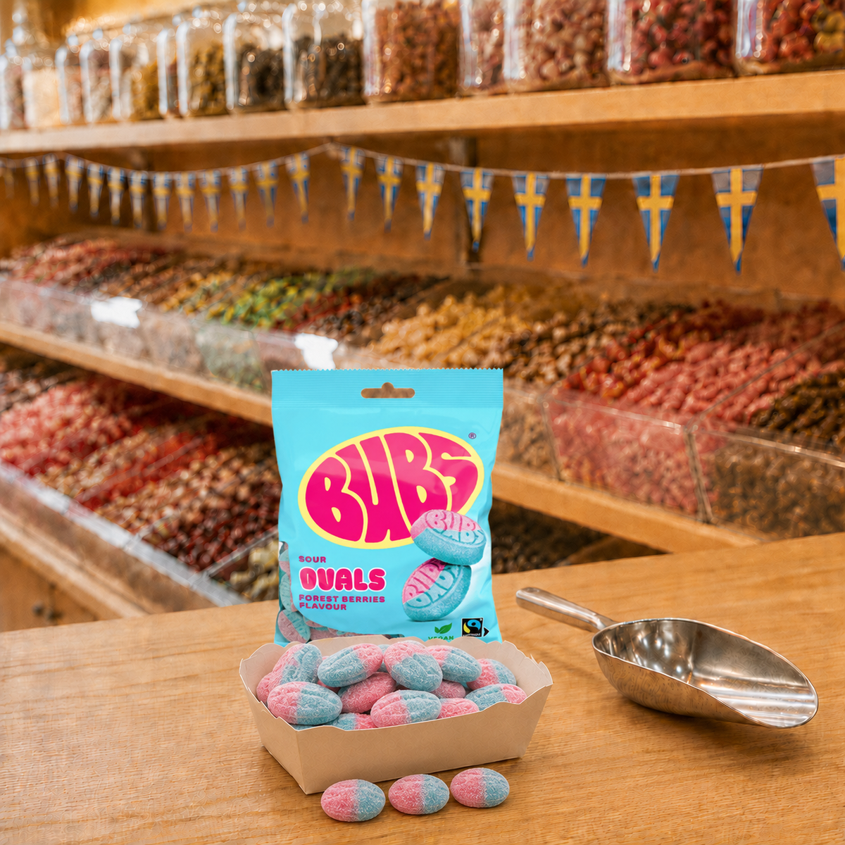 BUBS Forest Berries, Gelatine-freie Fruchtgummis