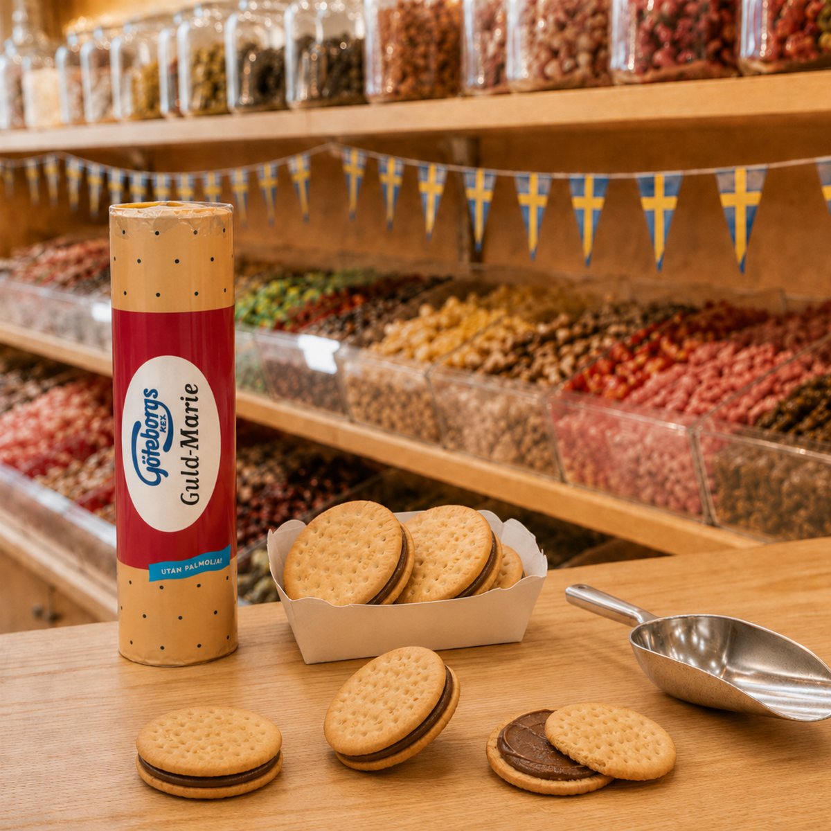Gold Marie, klassischer schwedischer Keks