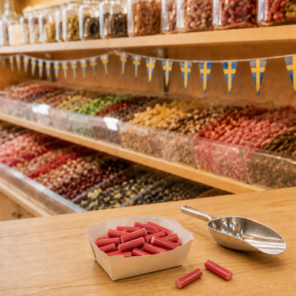 Toms Big Strawberry, 50 g, schwedische Pick 'n Mix