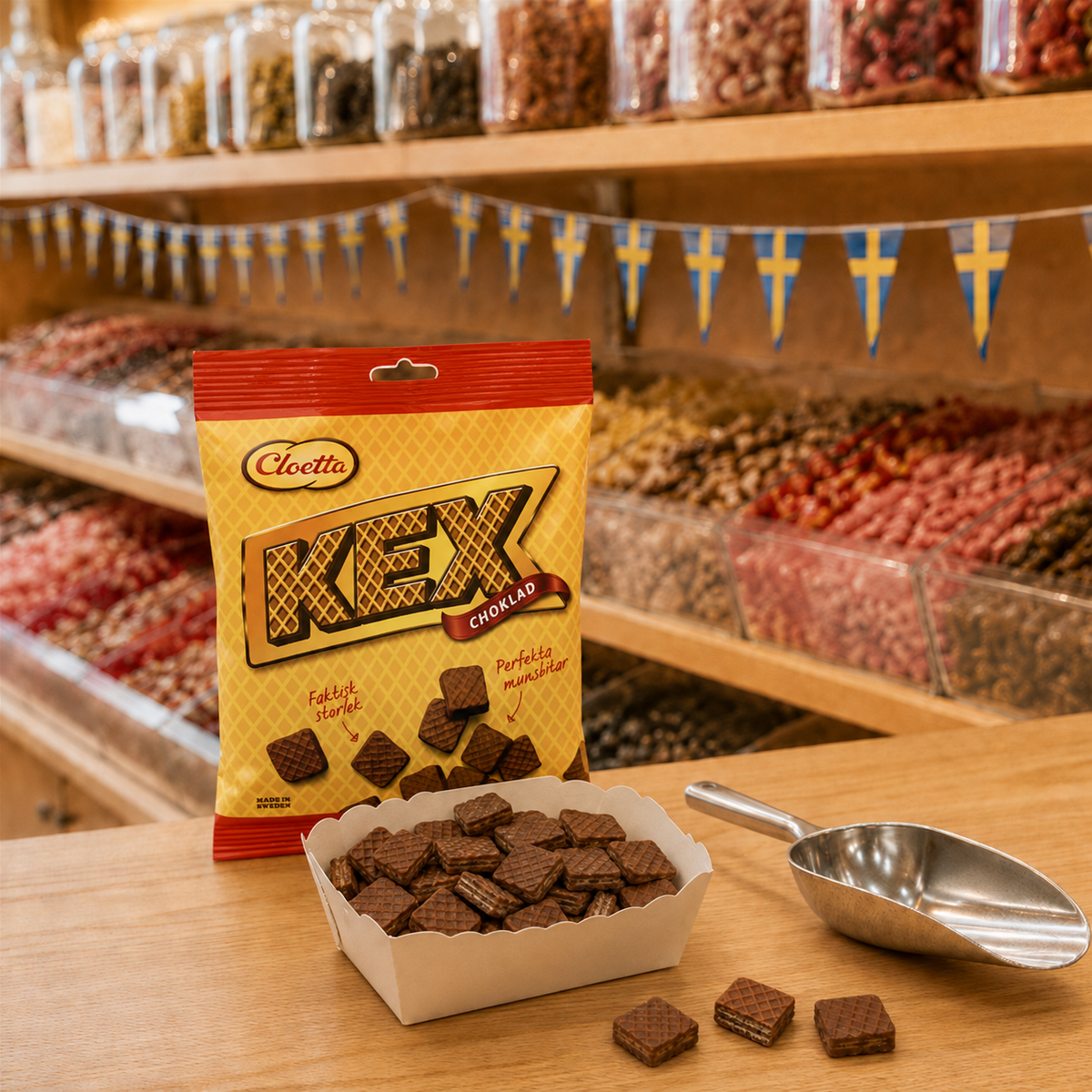 Kexchoklad Mini Bites - Swedish Wafer Chocolate