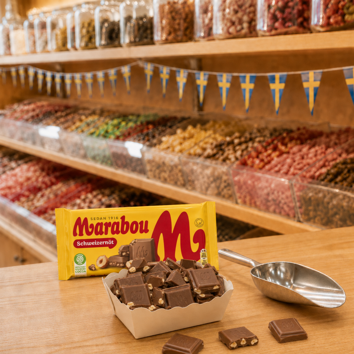 Marabou Swiss Nut  schwedische Schokoladentradition