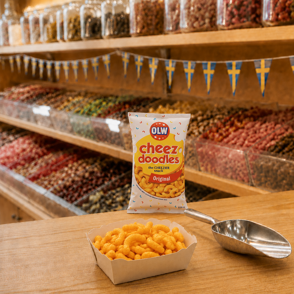 OLW Cheez Doodles Original Mini 40g