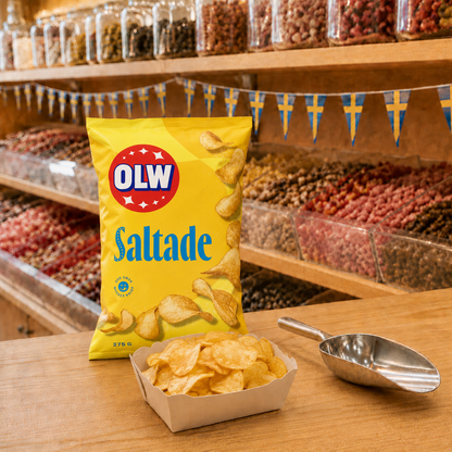 OLW Salted Potato Chips, 275 g, klassisch gesalzen