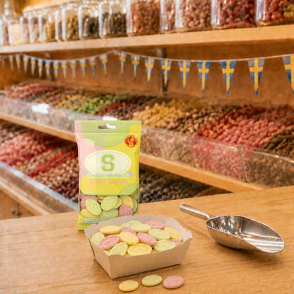 S-brand Sour Foam Candy mit Apfelgeschmack