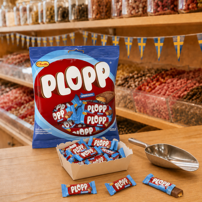 Plopp Original 158g- Mini Swedish Toffee-Schokolade