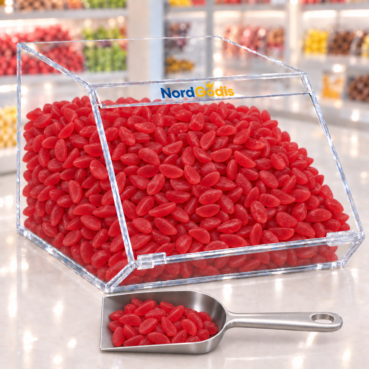 Raspberry Boats mit süßem Himbeergeschmack, 50g