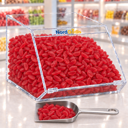 Raspberry Boats mit süßem Himbeergeschmack, 50g