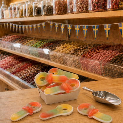 Riesige Frucht-Schnuller direkt aus Schweden, 50g