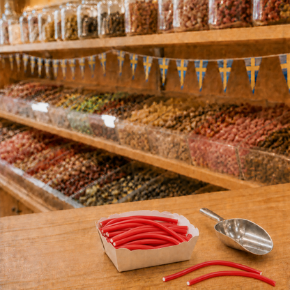 „Strawberry Cable“ – schwedischer Fruchtgummi-Klassiker