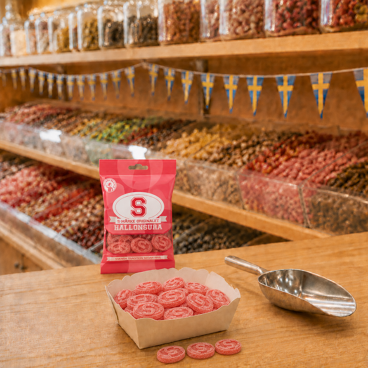 S-brand Sour Himbeere Fruchtgummi, 80 g