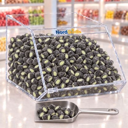 Salmiak-Lakritz mit fruchtigen Birnenkern, 50g