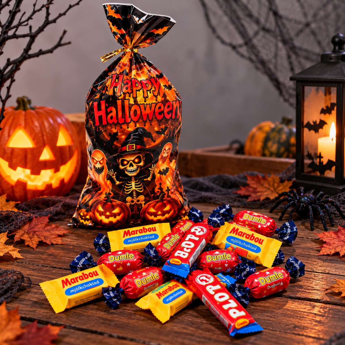 Spooky Halloween-Tüte mit schwedischer Schokolade, 200g