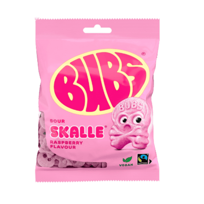 BUBS Raspberry Skull 90g