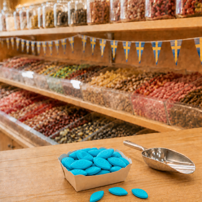 Schwedische Blue Eye Fruchtgummi, 50g